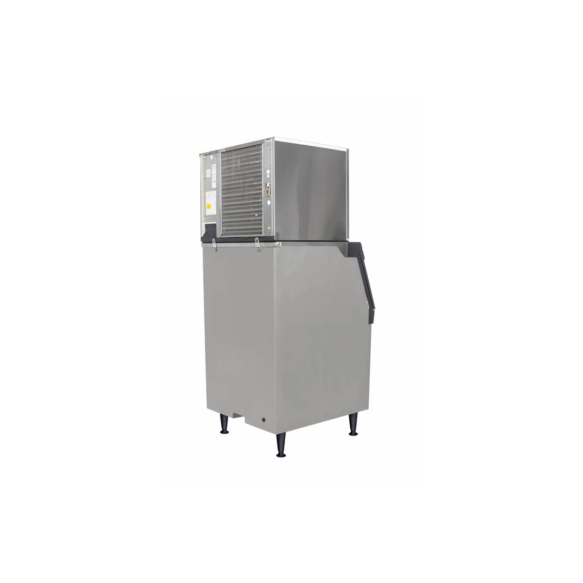 Scotsman MC0630SAX-32/B530P Air Cooled Half Cube 640 lb Ice Machine with Bin, 536 lb Plastic