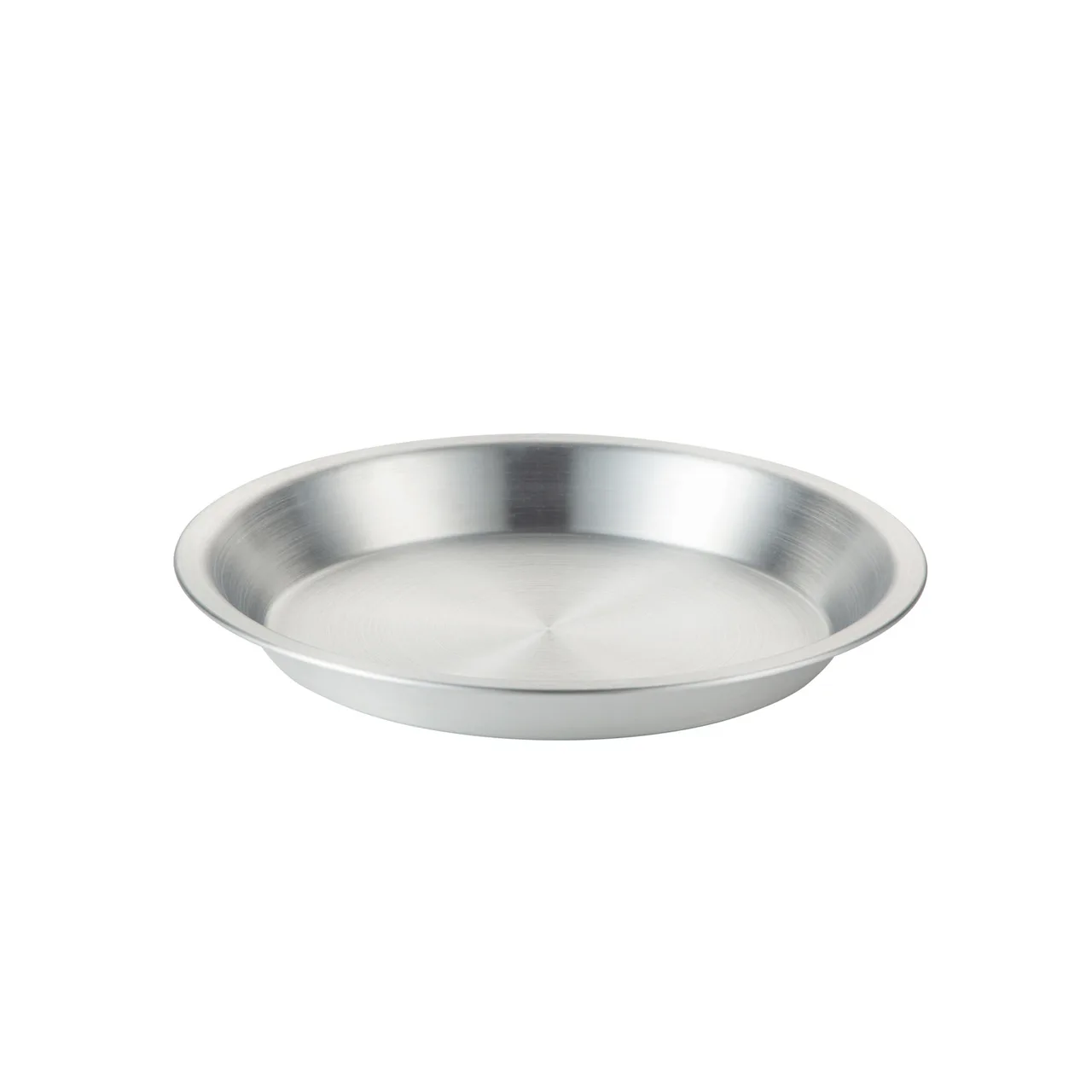 CAC China PIPA-8 Premium Aluminum Pie Pan, 8" Dia., 1" to 1-1/4" Depth, Heavy‑Duty Baking Pan