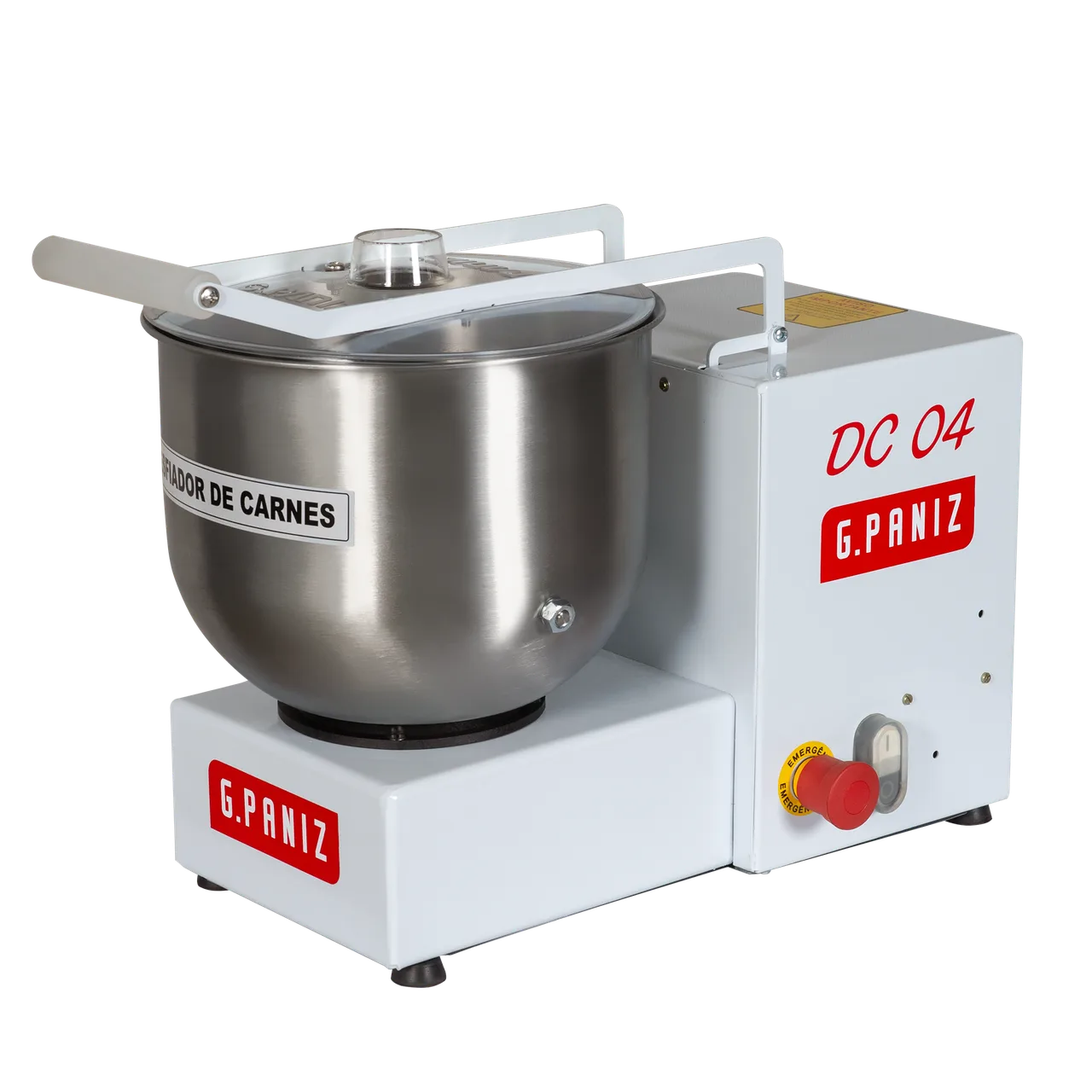 AMPTO DC-04 Meat Shredder – 10‑lb Bowl, 570 RPM, ½ HP 120 V 60 Hz Bench‑Mount Grinder, Meat Processing Equipment