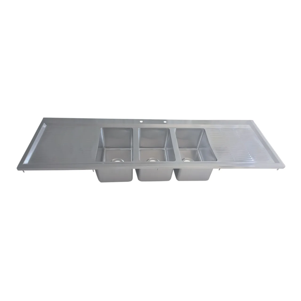 BK Resources BK-DIS-1014-3-12T Drop-In Sink, Three Compartment