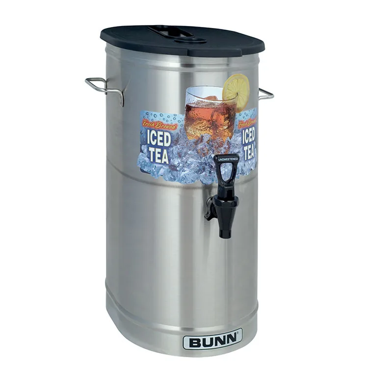 BUNN 34100.0002 TDO-4 Iced Tea/Coffee Dispenser, 4 gallon Brew Through Lid