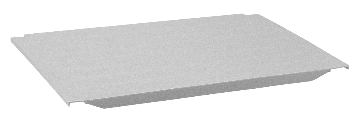 Cambro CS2111S480 Camshelving Shelf Plate, 21"W x 11"D, Solid Polypropylene, Speckled Gray, Camguard Antimicrobial, NSF Listed