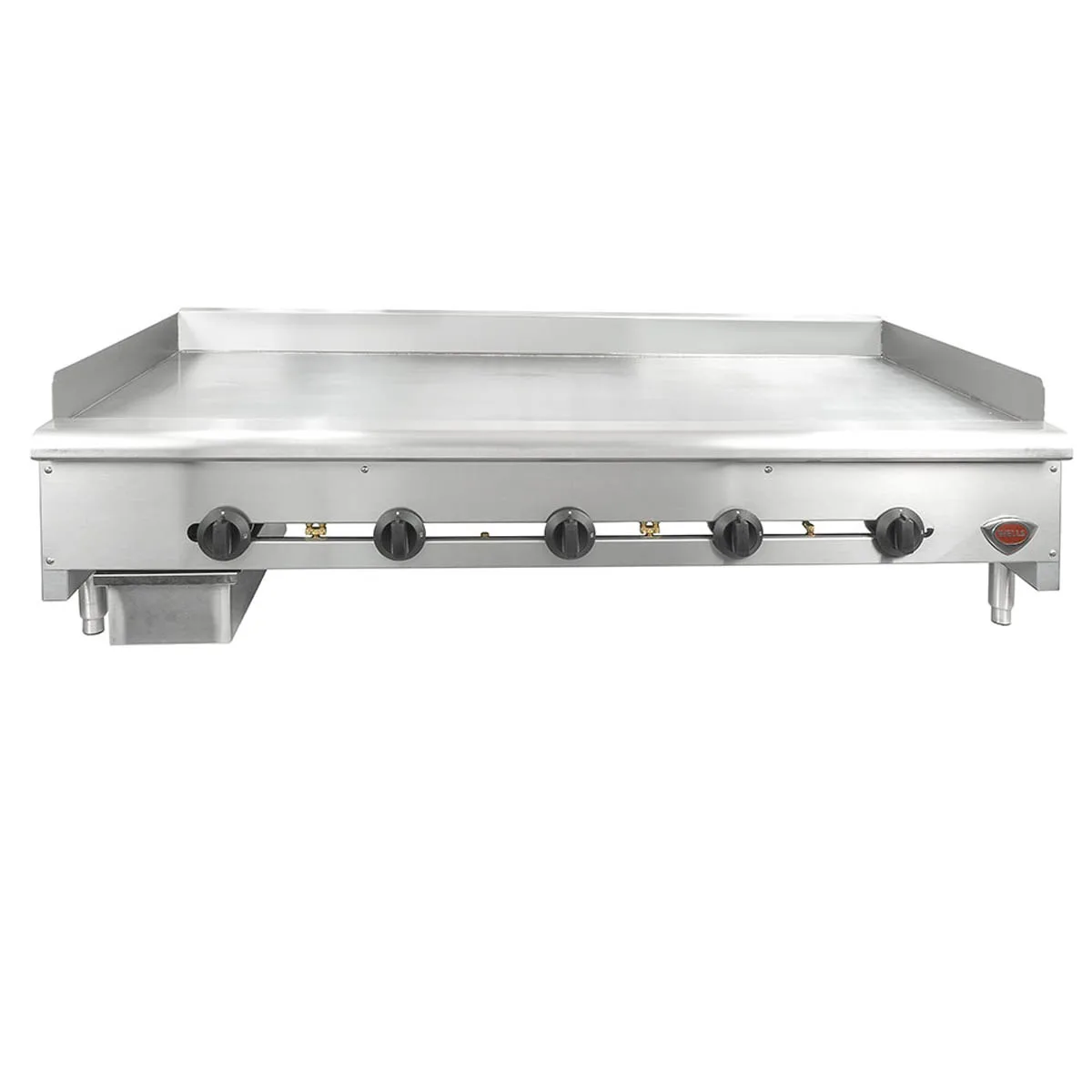 Wells HDTG-6030G 60" Countertop Thermostatic Gas Griddle, 3/4" Steel Plate, 150.000 BTU