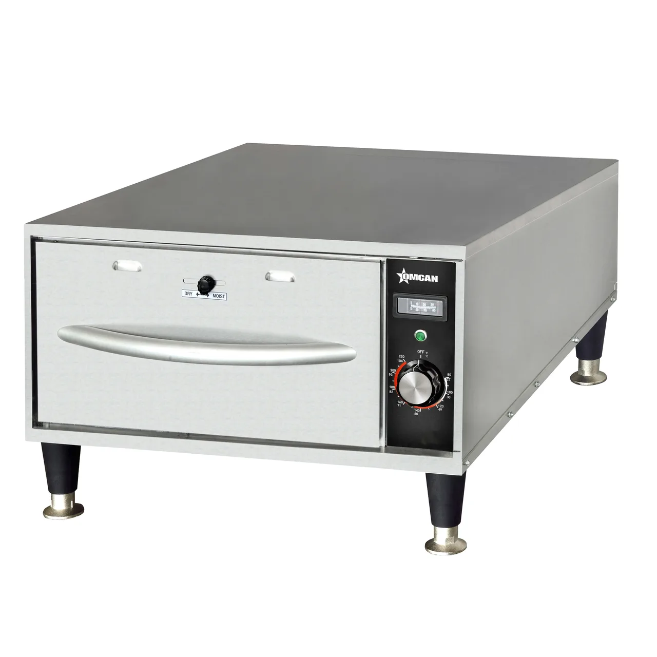 Omcan USA 47546 (Fw-Cn-0001) Narrow Drawer Warmer, Single Freestanding
