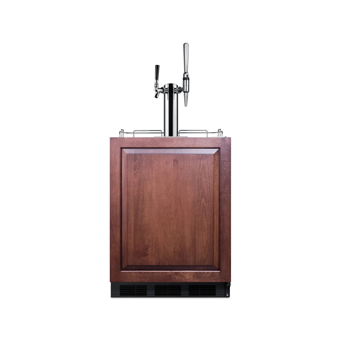 Summit SBC58BLBIADAIFCMTWIN 24" Combo Nitro/Cold Brew Coffee Dispenser, 5.5 cu. ft. 115V