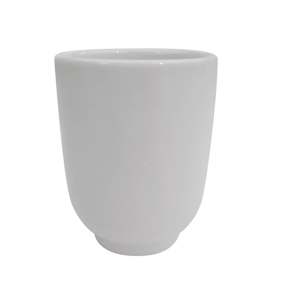 CAC China SHA-17 - Sushia 8 oz Tea Cup, 2¾" Dia x 3½" H, White Porcelain, Safe - 1 Dozen