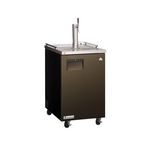 Everest ECF1 Nitro Cold Brew Coffee Dispenser, one-section, 23-1/2"W, 8.0 cu. ft. - 115V