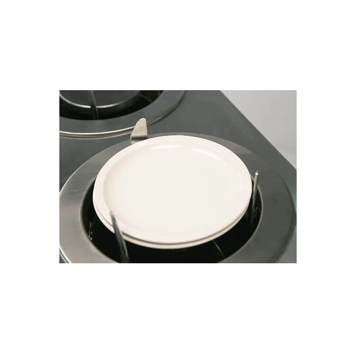Lakeside 925 Mobile Enclosed 2-Stack Dish Dispenser w/ 9.75" Dia. Dish Size, Unheated