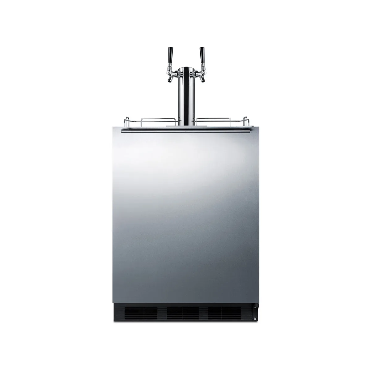 Summit SBC58BLBIADA 24" 1 Tower Draft Beer Cooler Dispenser, 5.5 cu. ft.