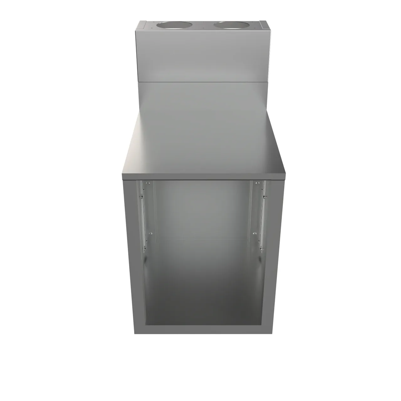 BK Resources UBC-DW-21-F18 Top Shelf Underbar Cabinet, Flat Top, Die Wall