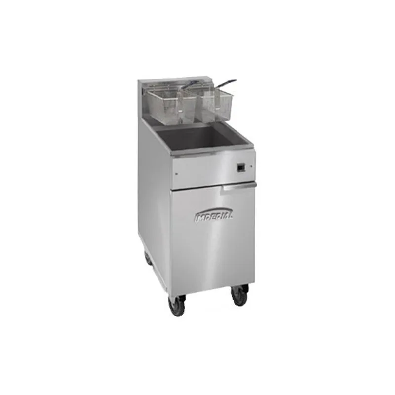 Imperial IFS-40-E Floor Model Electric Fryer, 40 lbs