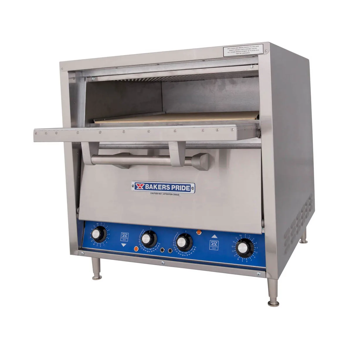 Bakers Pride DP-2BL 26" Electric Countertop Pizza Bake Oven w/ 2 Decks, Thermostatic Controls