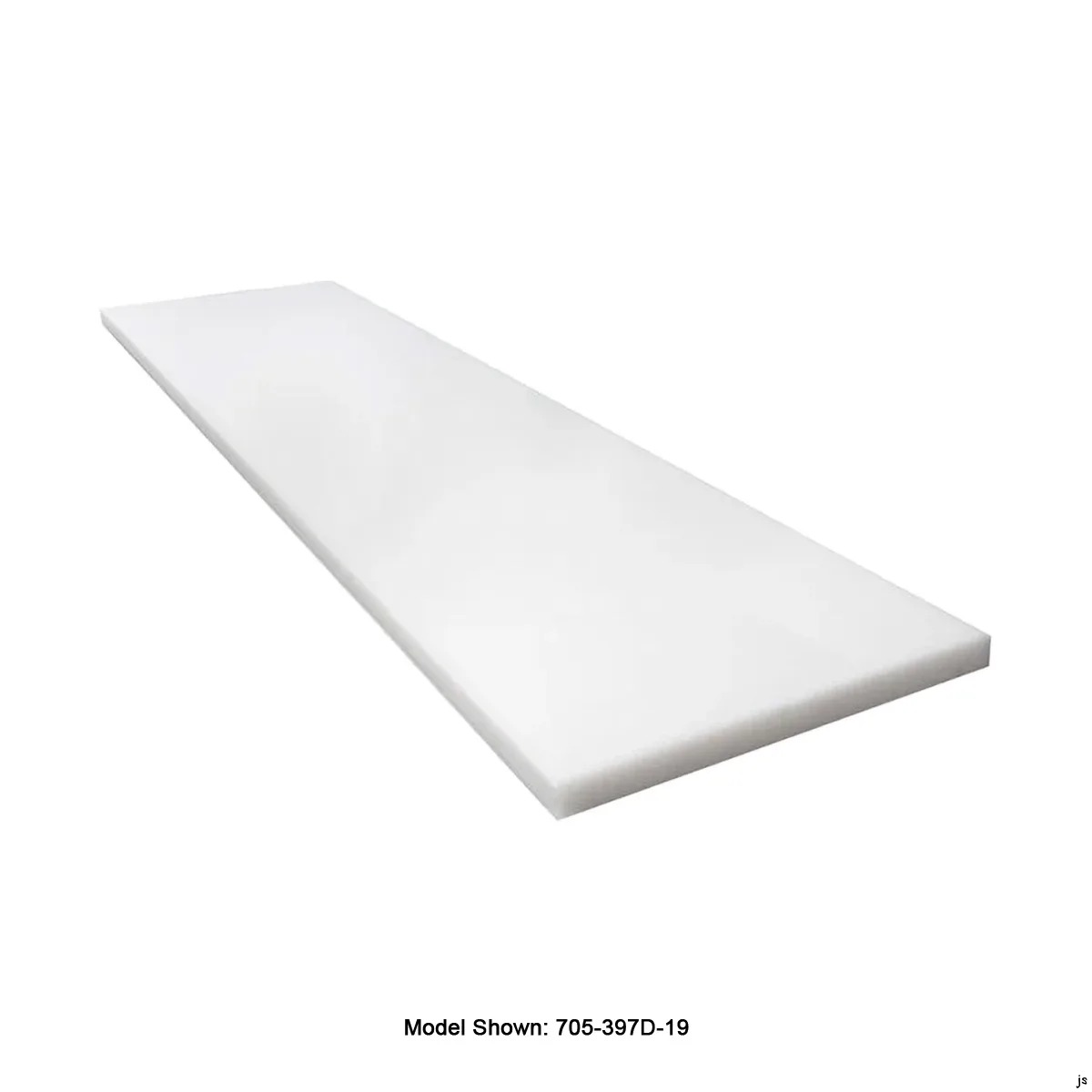 Beverage Air 705-397D-02 Composite Cutting Board, 48"W x 29"D, 3/8" Thick, for WTR48 Prep Tables