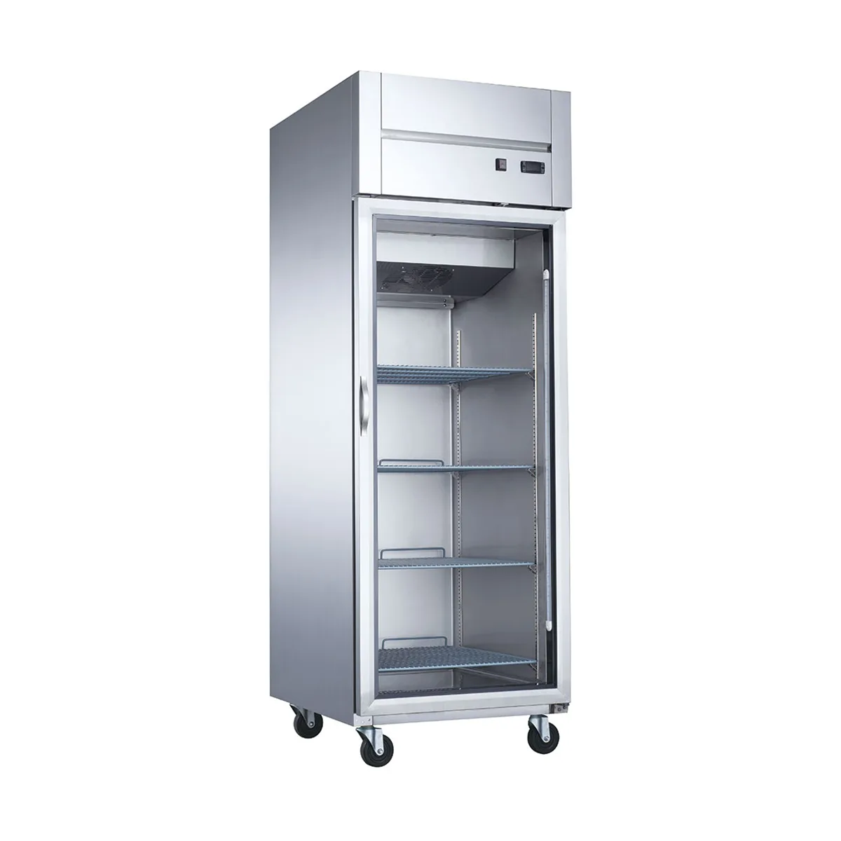 Dukers Appliance Co D28AR-GS1 28" 1-Glass Door Reach-In Refrigerator, Top Mount, 18.31 cu. ft.