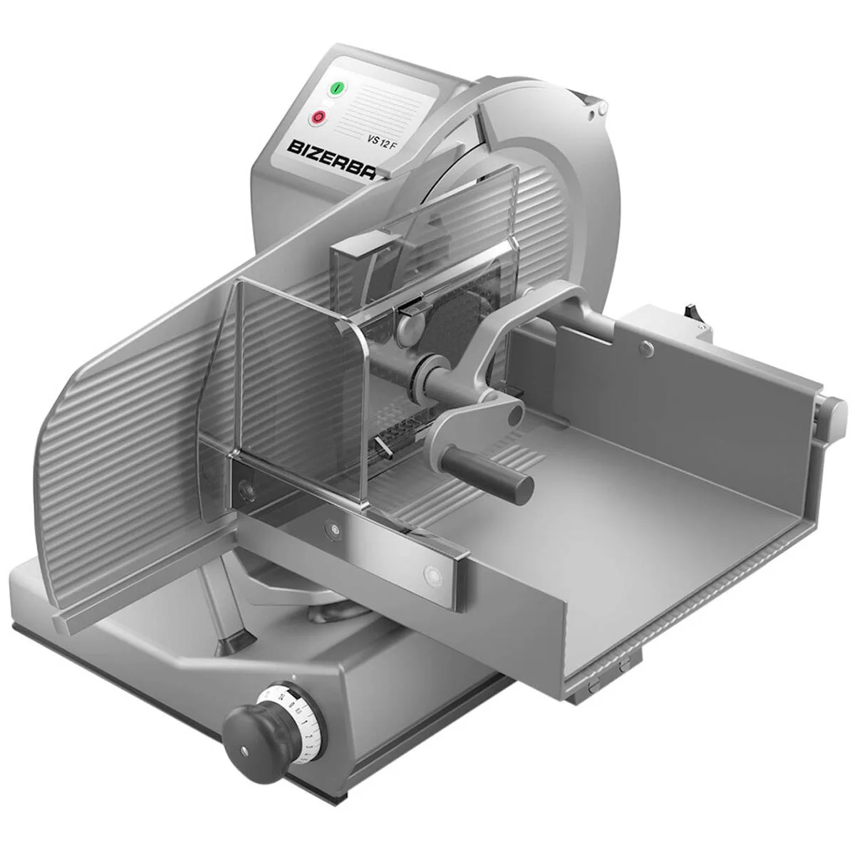 Bizerba 350M-VS12F-PROSCIUTTO 13 13/16" Vertical Feed Manual Prosciutto Slicer - 1/2 HP, 120V