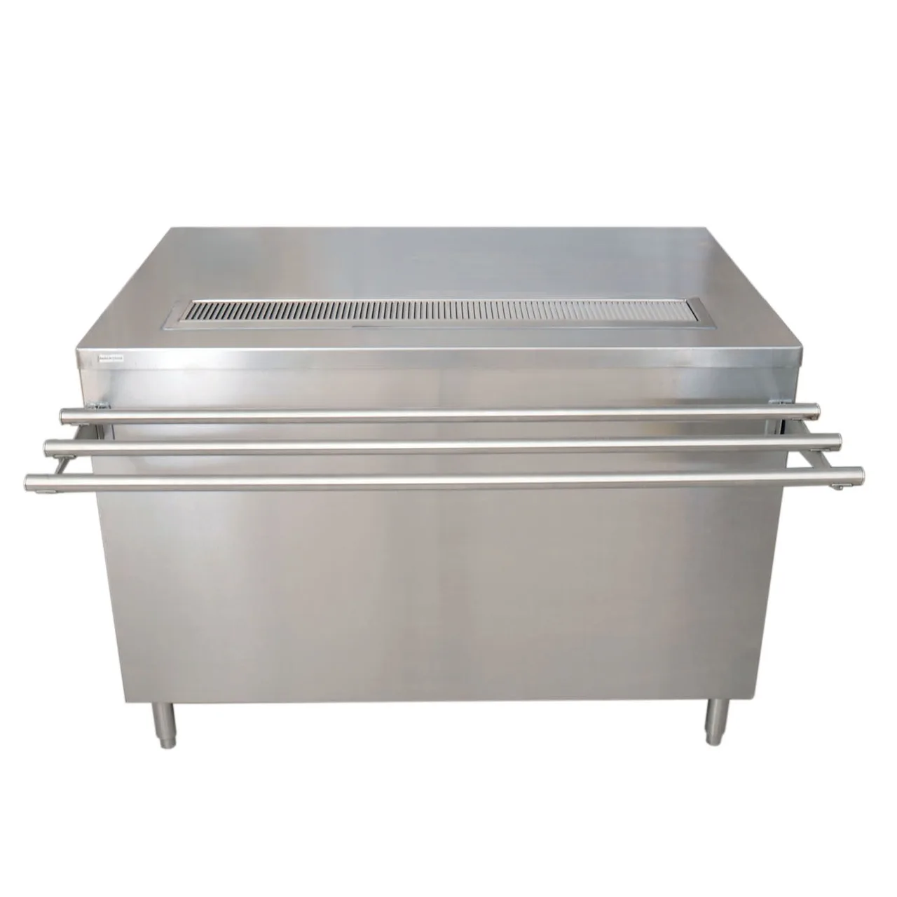 BK Resources US-3060C-S 60" Cashier-Serve Counter with Sliding Doors