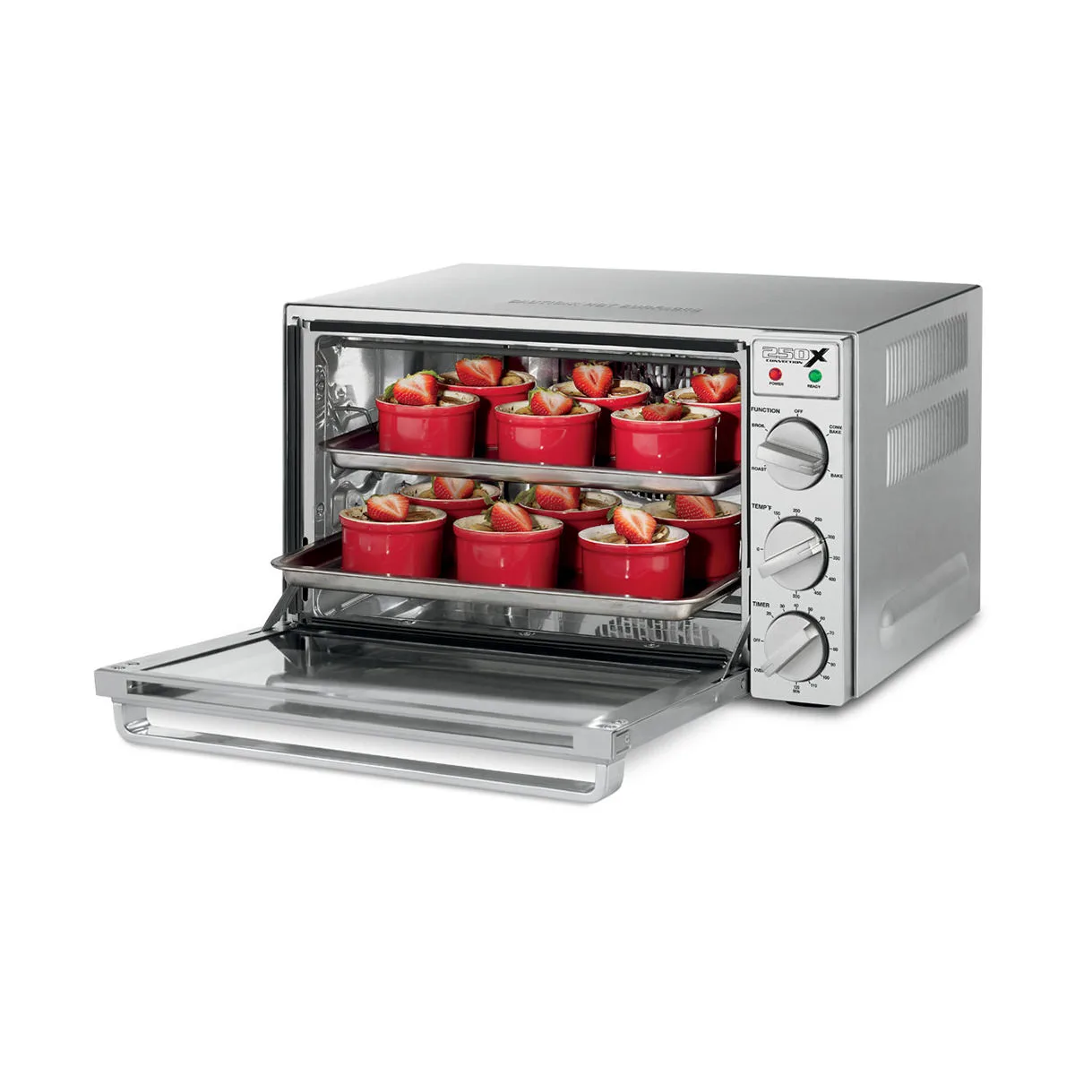 Waring WCO250X Single-Deck Electric Convection Oven w/ Manual Controls, Quarter-Size