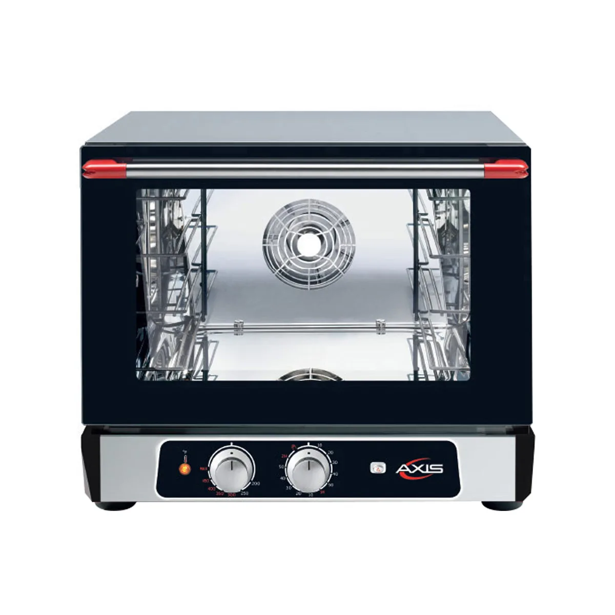 Axis AX-514RH Single Deck Half Size Electric Convection Oven with Manual Controls