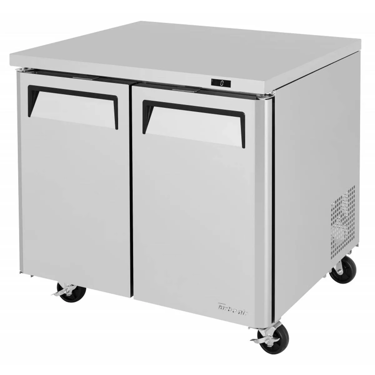 Turbo Air MUF-36-N 36" 2-Section Undercounter Freezer w/ 2 Doors, 9 cu. ft.