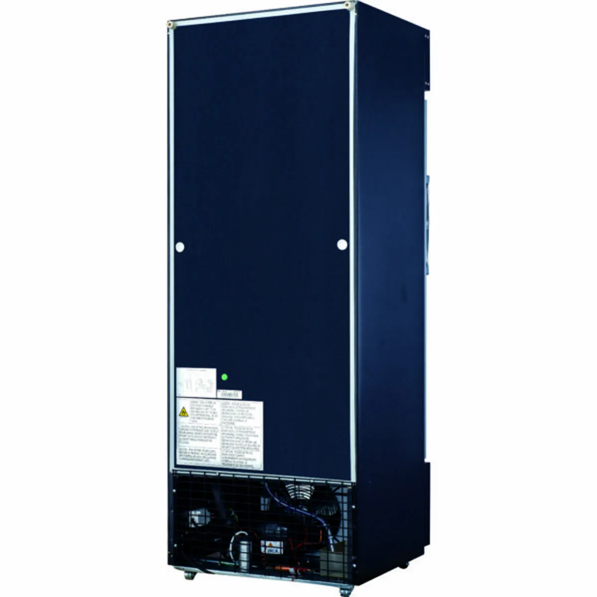 Dukers Appliance Co DSM-12R 25" One Glass Door Merchandiser Refrigerator in Black, 11.5 cu. ft.