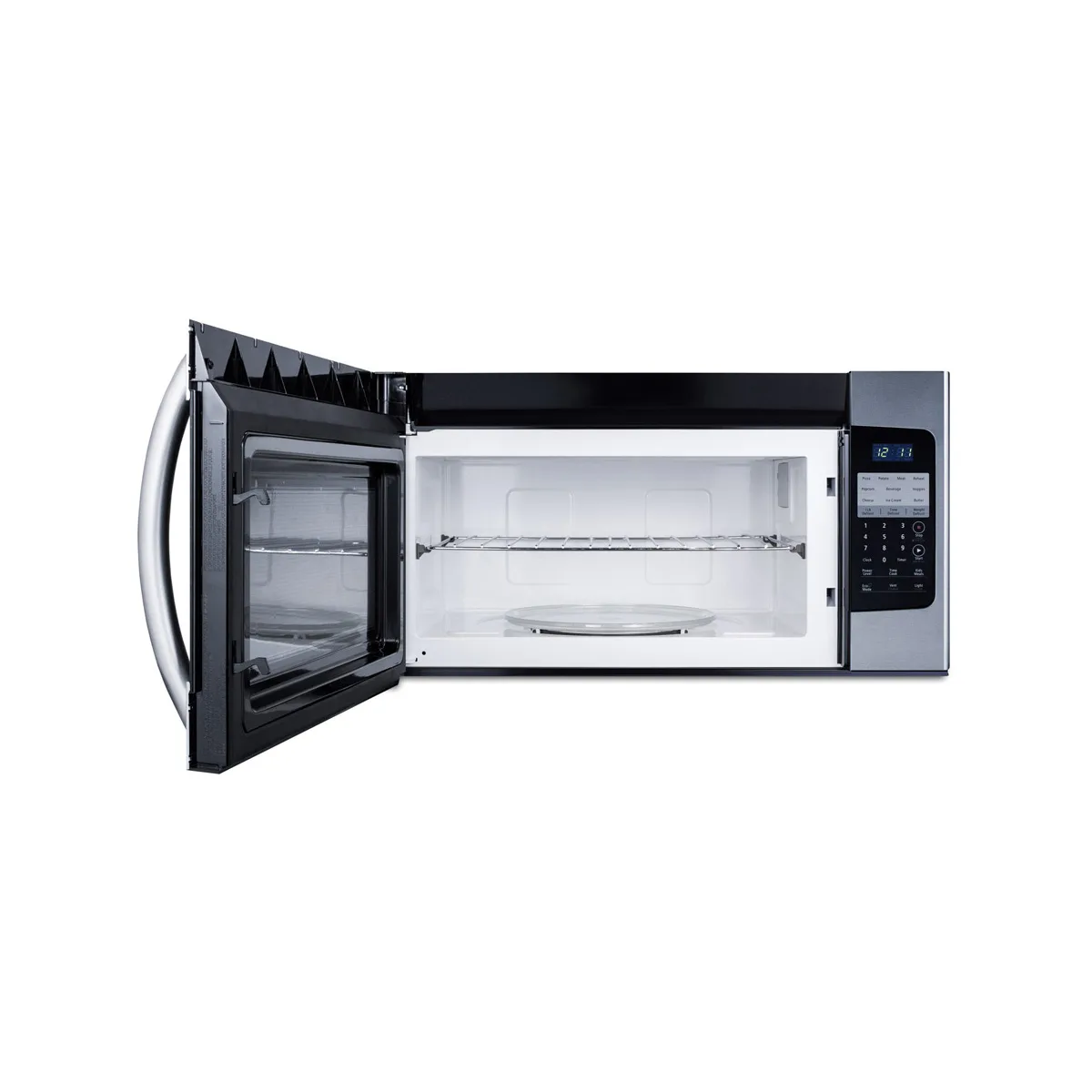 Summit OTRSS301 1000 Watts Over-the-Range Microwave Oven, 1.6 cu. ft.