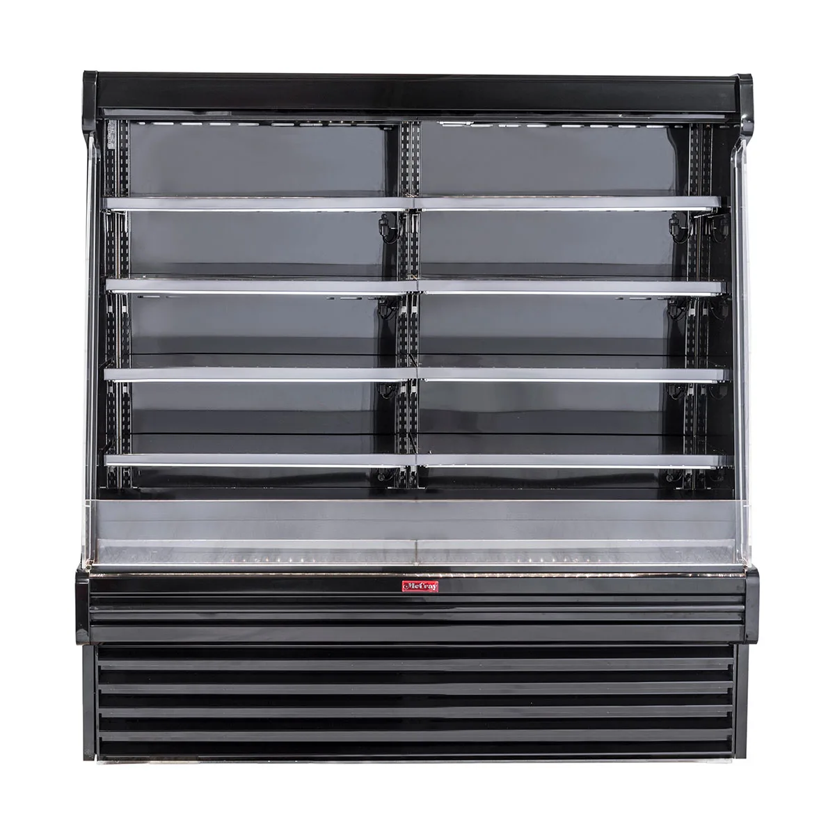 Howard-McCray SC-OD35E-8S-B-LED 99" Refrigerated Dairy Open Air Merchandiser in Black
