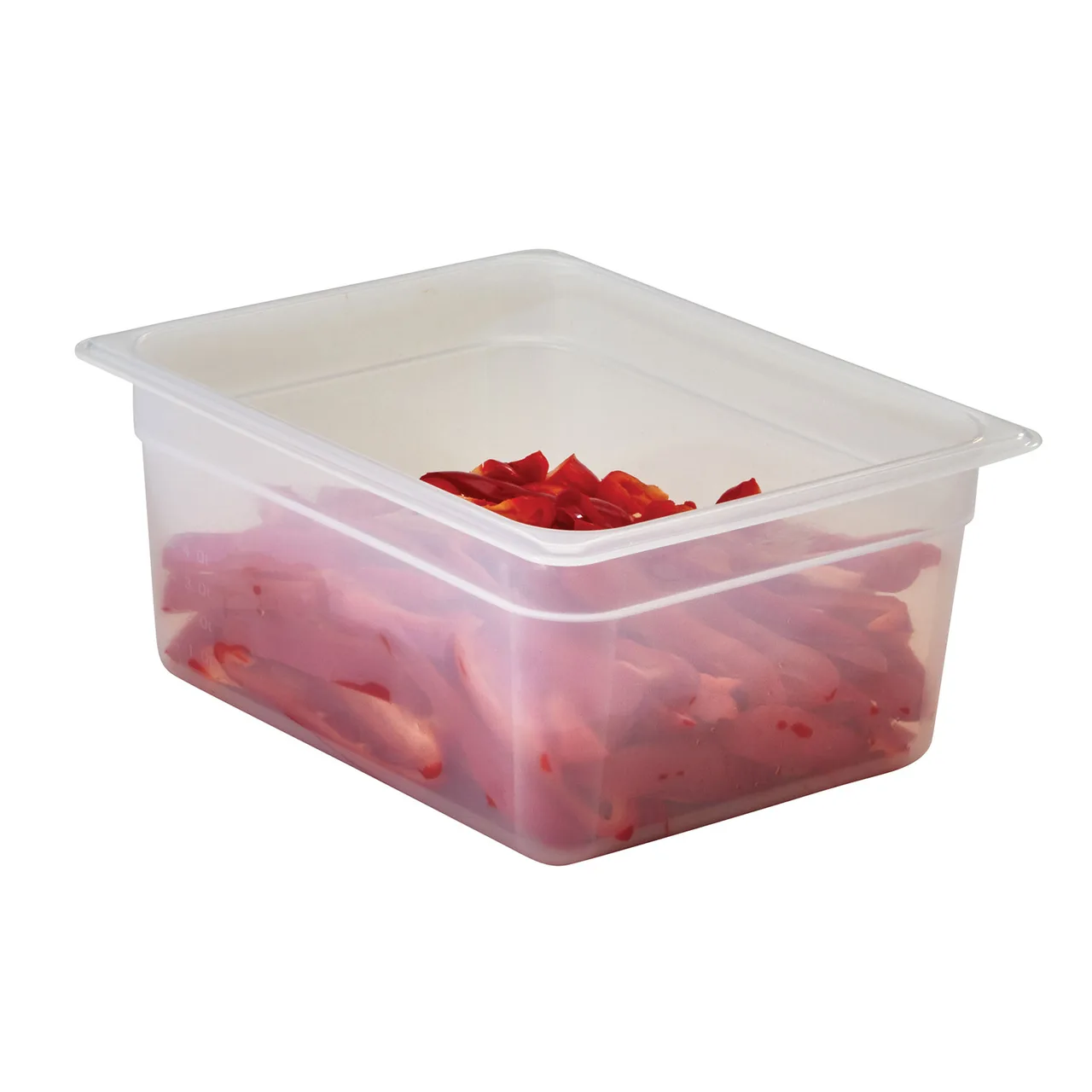 Cambro 26PP190 - Half-Size 6" Deep Translucent Polypropylene Food Pan, NSF