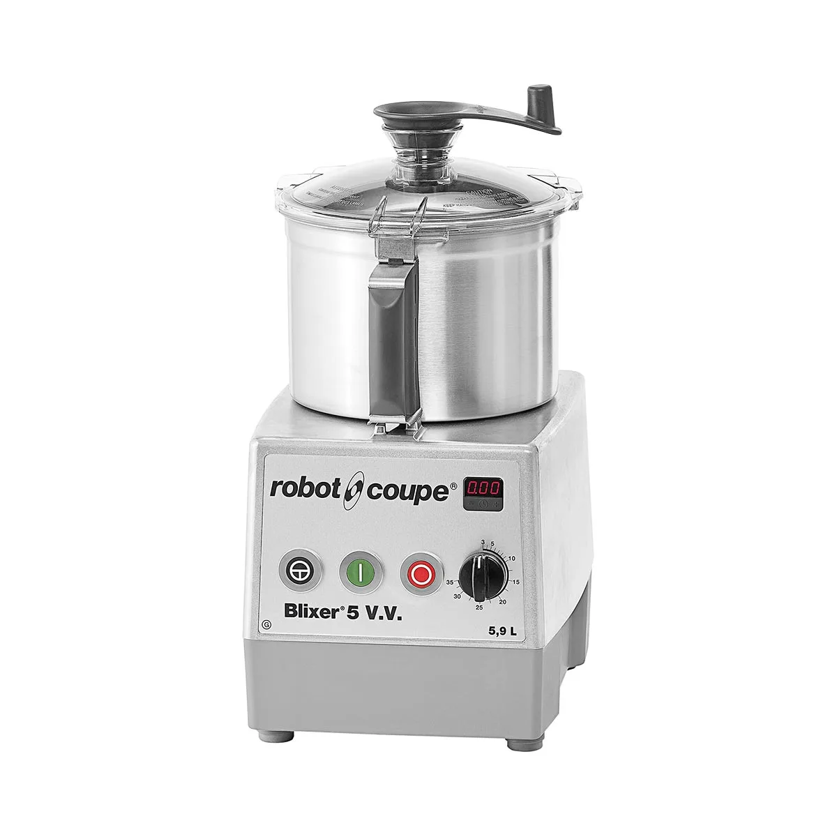 Robot Coupe BLIXER5VV Food Processor, 6-qt Batch Bowl, Variable-Speed, 2 hp