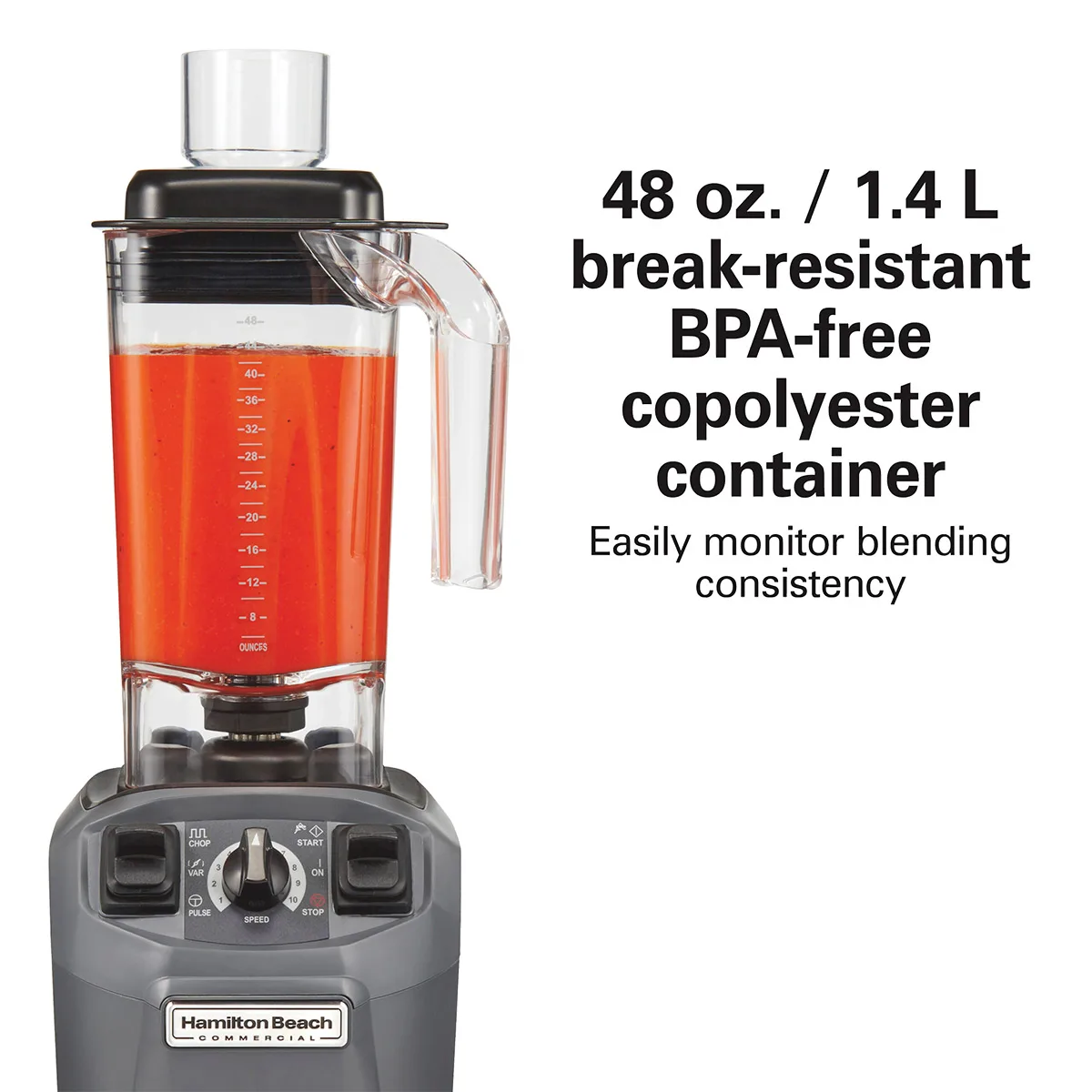 Hamilton Beach HBF510 Variable Speed Countertop Food Blender