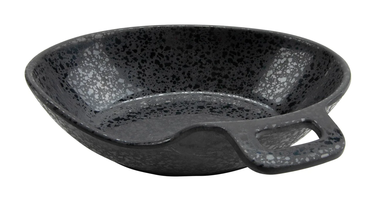 GET 34237-BK Cheforward 12Oz One Handled Organic Oval Bowl with Raxine Finish