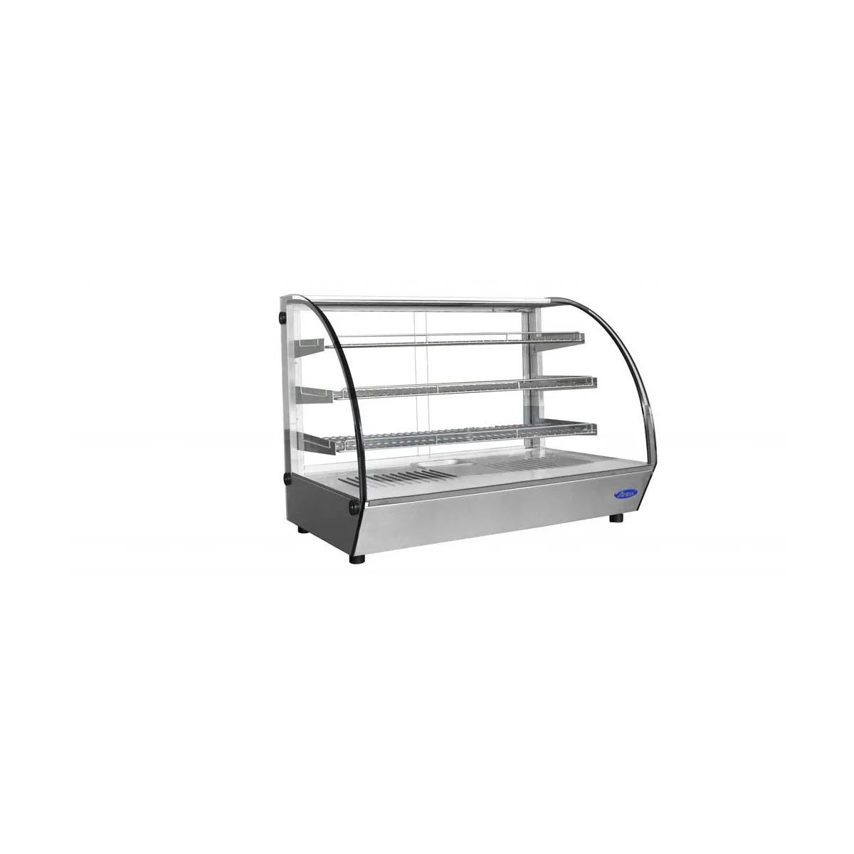 Atosa USA CHDC-56 35“ Countertop Heated Display Case, 3 Shelves