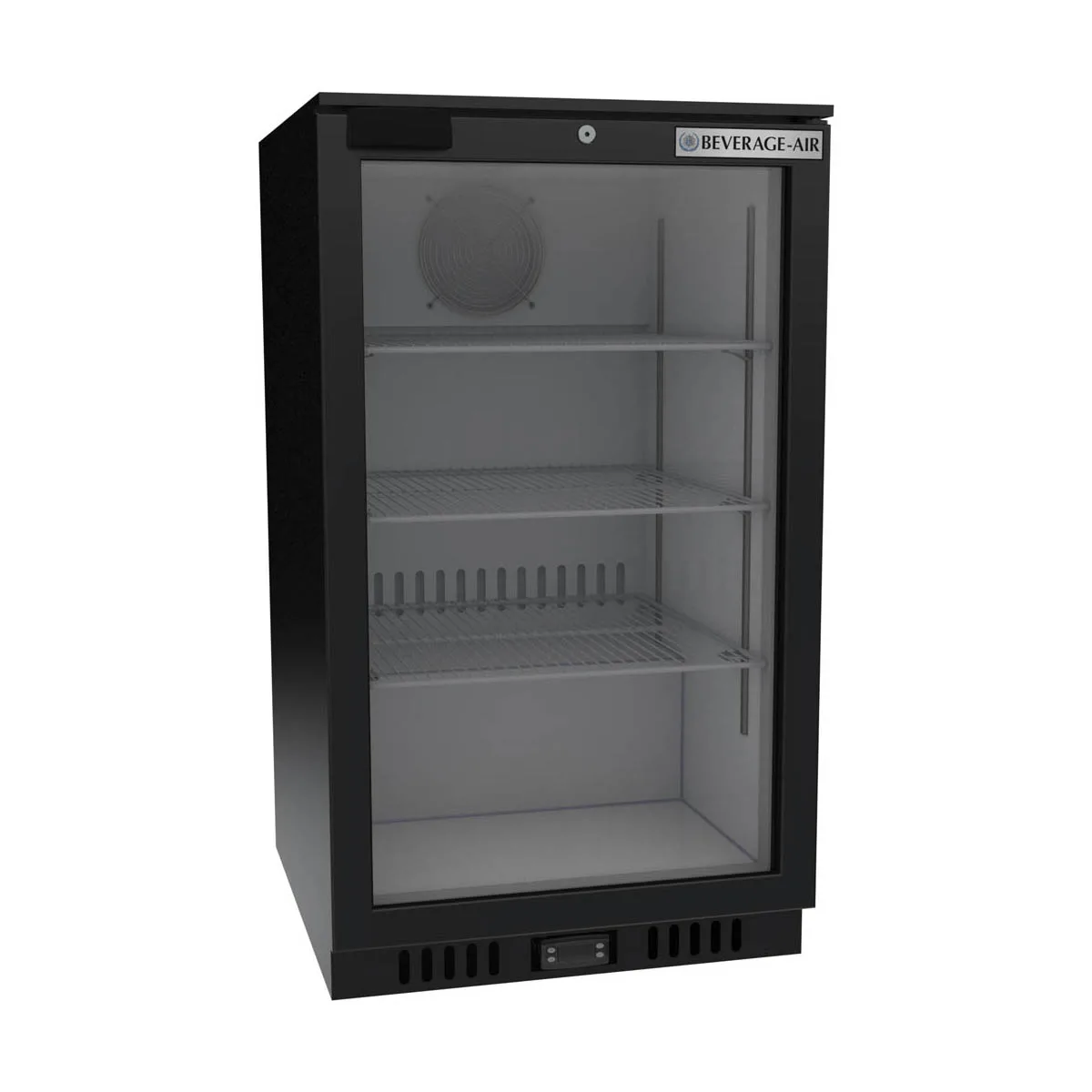 Beverage Air CT96HC-1-B 21" Countertop Merchandiser Refrigerator in Black, 5.9 cu. ft.