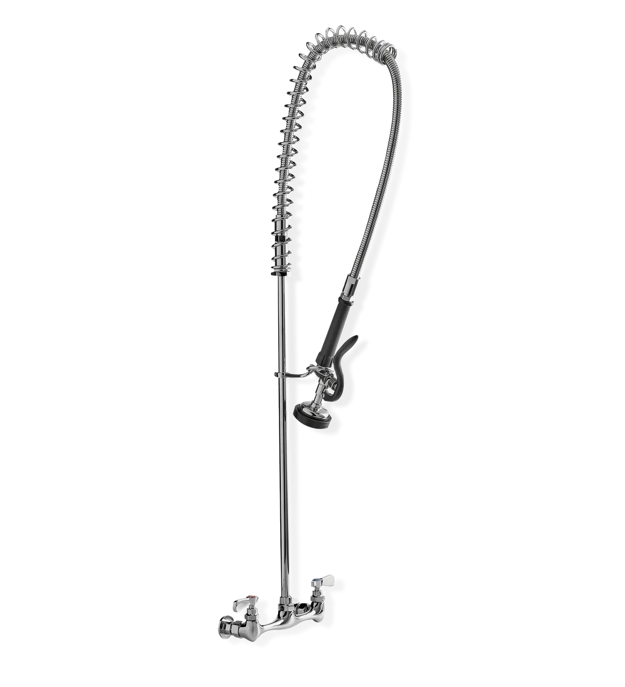 Steel Works SWPRSM-W8-HDLL Mini Pre-Rinse Faucet, with 8" Center, Heavy Duty
