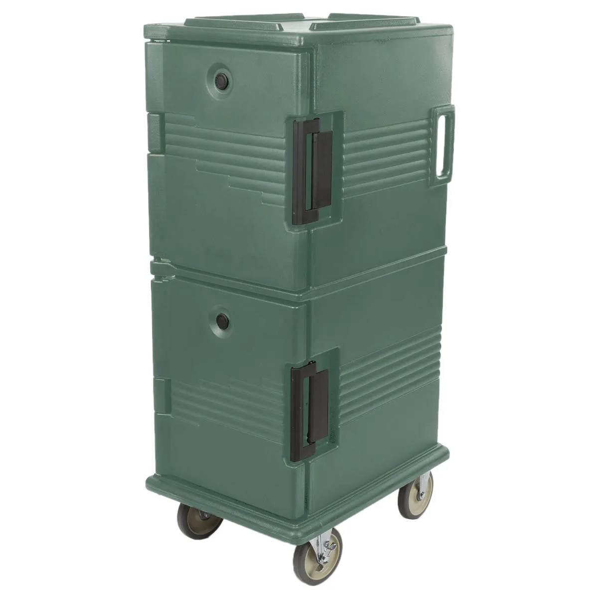 Cambro UPC800110 Ultra Camcart® Front Loading Black Insulated Food Pan Carrier 