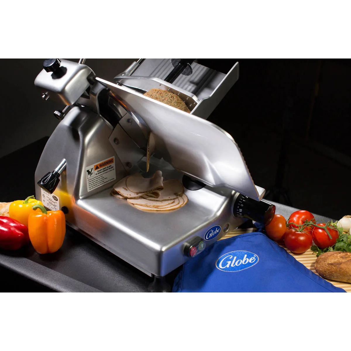 Globe G10 G-Series 10" Medium-Duty Manual Meat Slicer, Belt-Driven, 1/3 HP