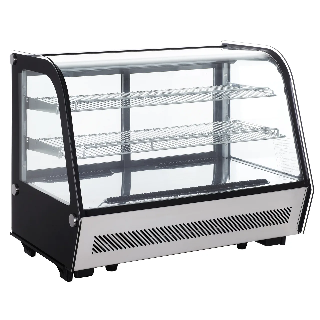 DoughXpress DXP-REF35 Case, 35" Glass Front, 2 Sliding Doors, 2 Shelves, 32‑54°F, 160W 120V