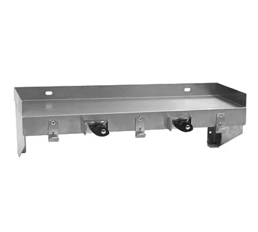 Eagle Group US0836-16/3 Utility Shelf with Mop Hanger, 36"W X 8"D