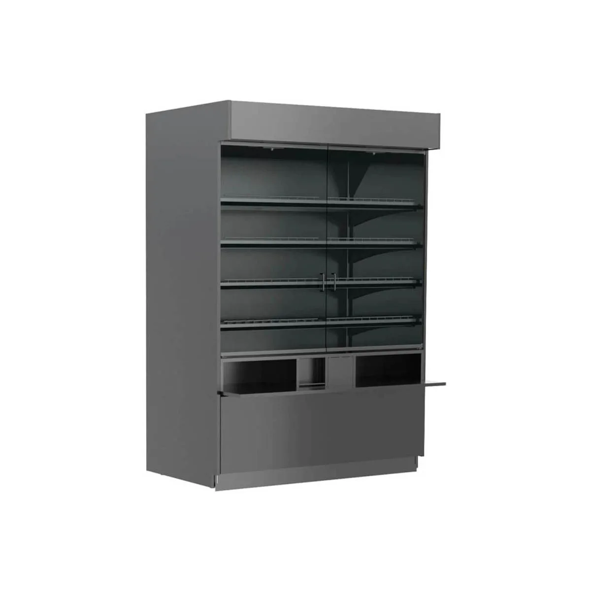 Structural Concepts PC7482 76" Addenda® Self-Service Non-Refrigerated Pastry Case