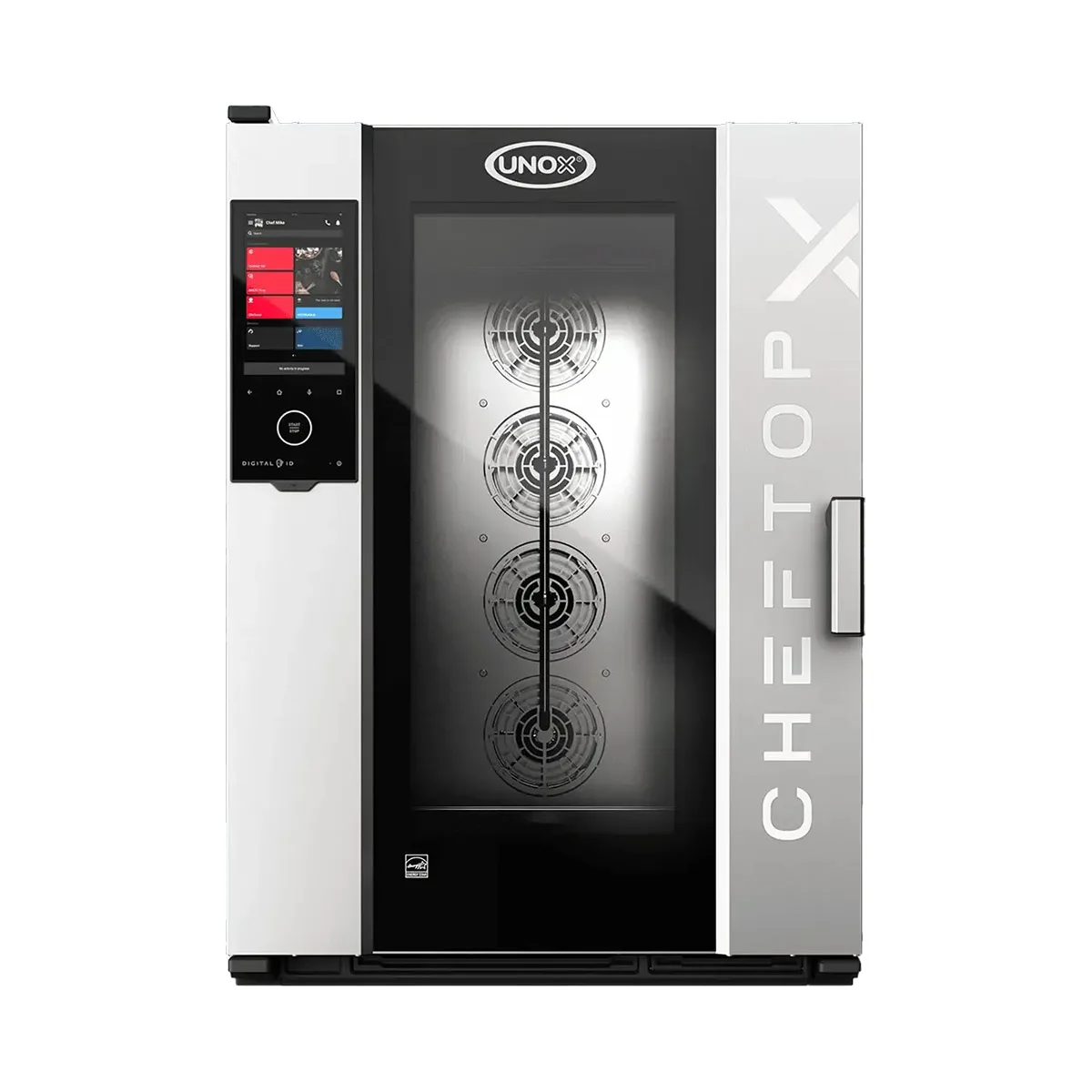 UNOX XADA-1011-GXRS-ET Half Size 10 Pan Gas Combi Oven w/ Touchscreen, Boilerless, 85.300 BTU