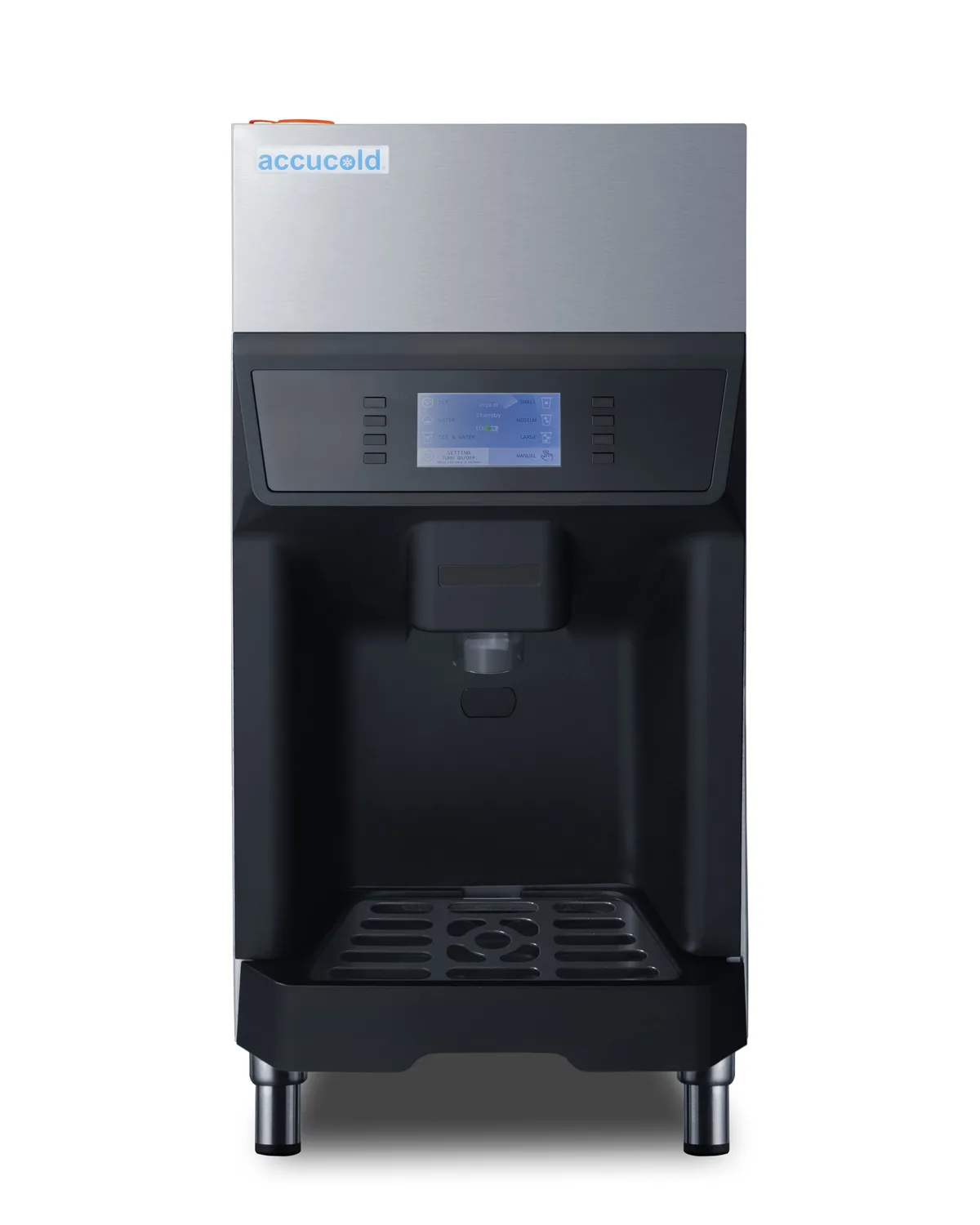 Summit AIWD220FLTR - 13.88" Ice & Water Dispenser, 220 lb/day Ice, 6.2 lb Storage, ENERGY STAR®