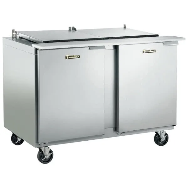 Traulsen UST4818-RR-SB 48" Mega Top Sandwich / Salad Prep Table w/ 2 Doors, 18 Pans
