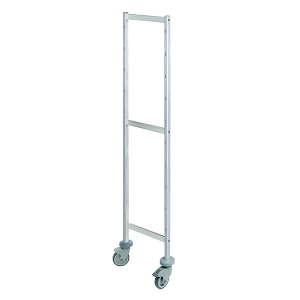 Fermod 64316-64-R1 Fermostock Mobile Shelving Upright, 64H x 22D, 20 micron anodized aluminum