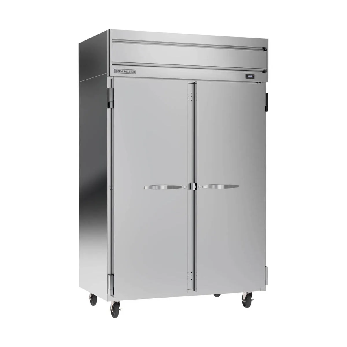 Beverage Air HFPS2HC-1S 52" 2-Solid Door Reach-In Freezer, Top Mounted, 45.2 cu. ft., Stainless Steel