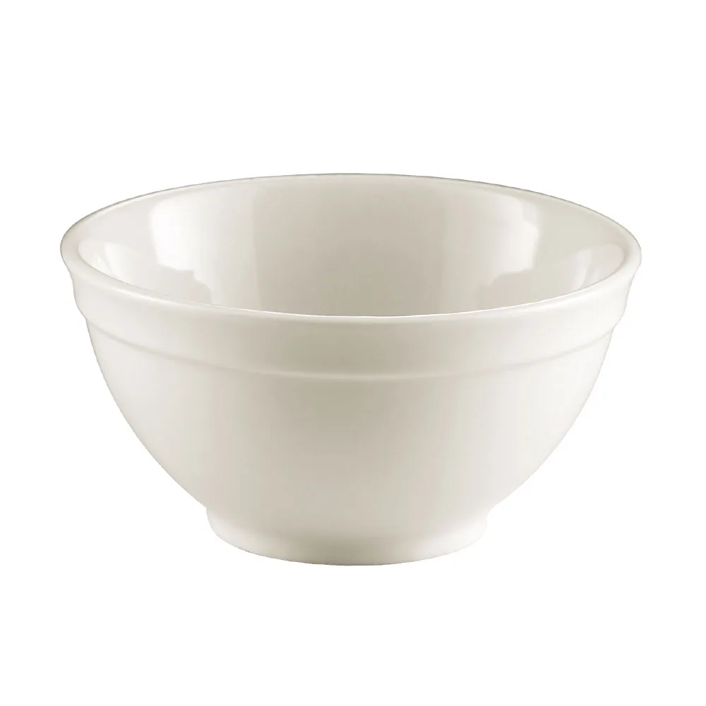 CACChina RCN-B405 Specialty Bowl, 12 oz, 4-7/8" Dia × 2-1/2" H, Round Porcelain Super White - Dozen
