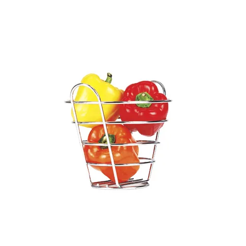 GET 4-22787-S Bucket Basket, 7" Dia. x 7"H, Round, Stainless Steel Commercial Grade