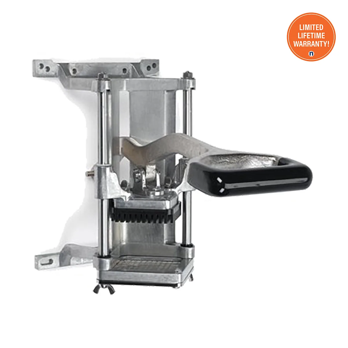 Nemco 55450-3 Easy FryKutter™ 1/2" Square Cut French Fry Cutter, Stainless, Countertop/Wall, Short Throw Handle