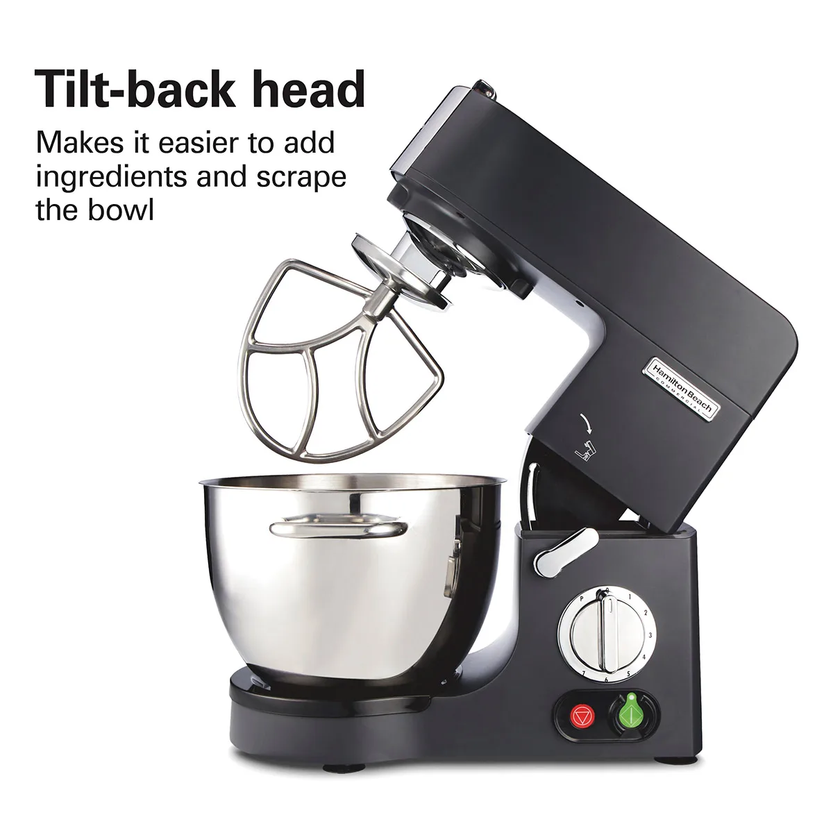 Hamilton Beach CPM800-CE Stand Mixer Commercial Planetary Mixer, 8 qt. Capacity, Variable Speed