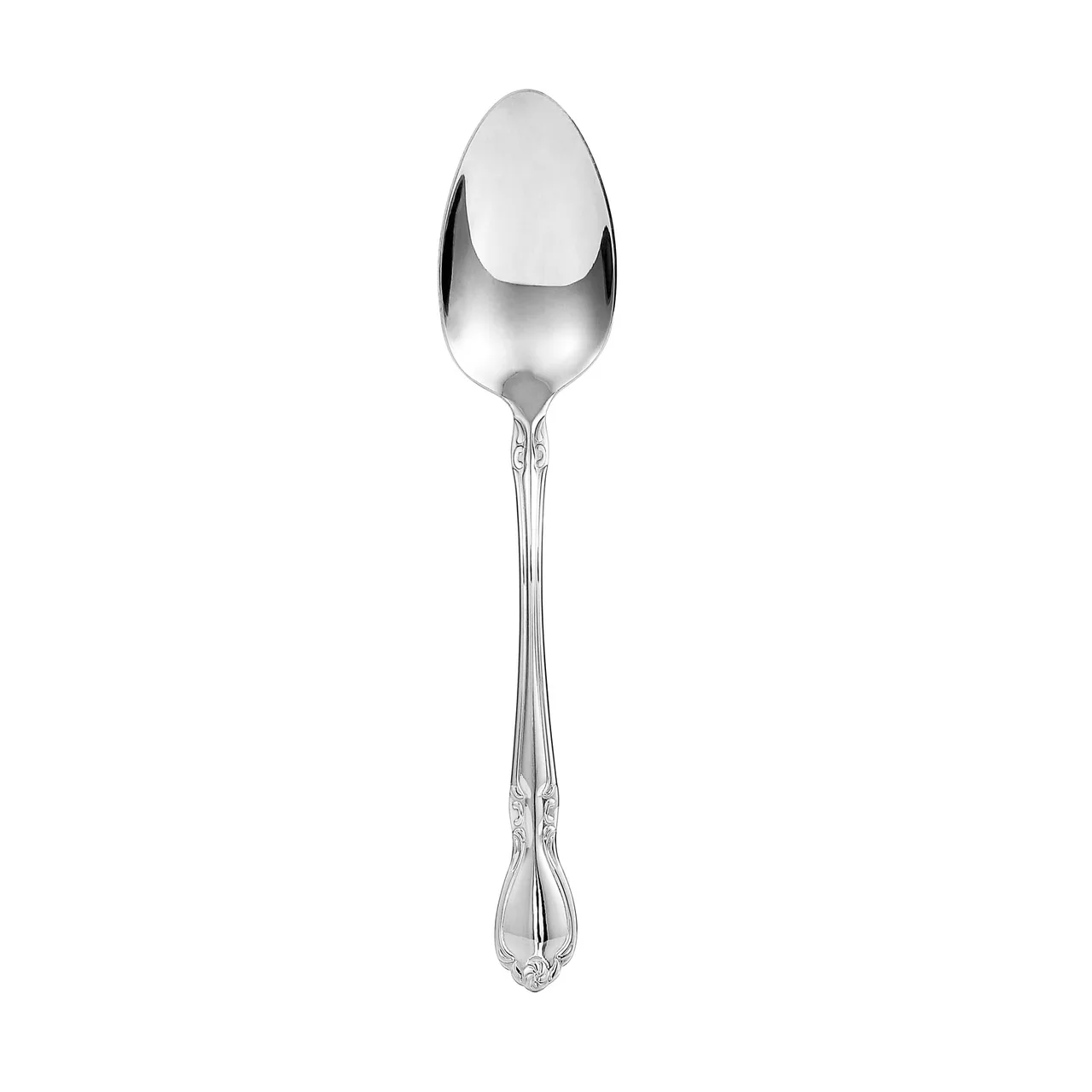 CAC China 8023-03 - Glamour Dinner Spoon, 7¼" Length, 18/8 Stainless Steel - 1 Dozen