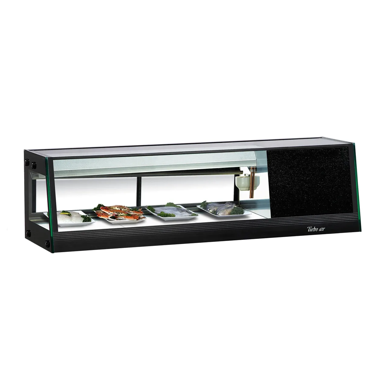Turbo Air SAS-50L-N 46" Countertop Refrigerated Sushi Display Case, Left Compressor