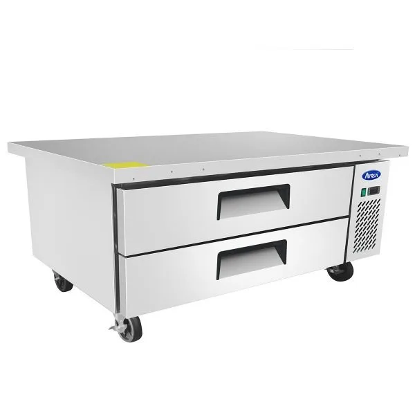 Atosa USA MGF8451GR 52" 2 Drawers Chef Base Refrigerator, 8.4 cu. ft.
